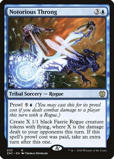 Notorious Throng Commander: Zendikar Rising Magic card