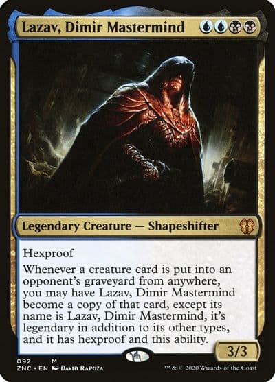 Lazav Dimir Mastermind Commander: Zendikar Rising Magic card