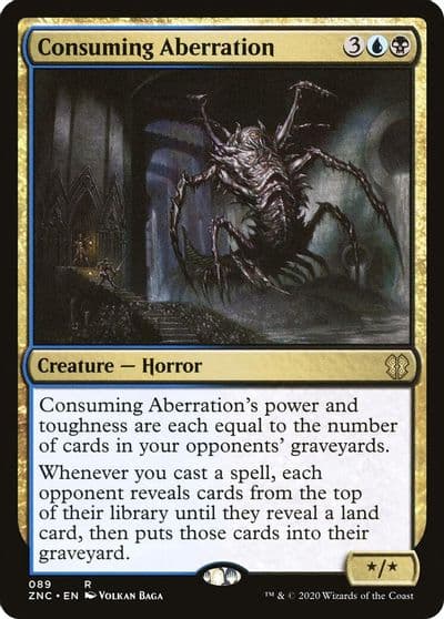 Consuming Aberration Commander: Zendikar Rising Magic card