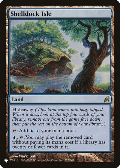 Shelldock Isle The List Reprints Magic card