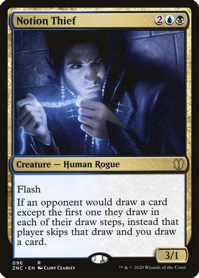 Notion Thief Commander: Zendikar Rising Magic card