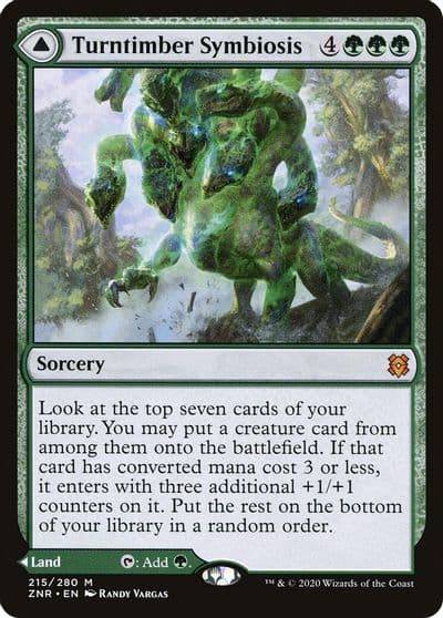 Turntimber Symbiosis Zendikar Rising Magic card