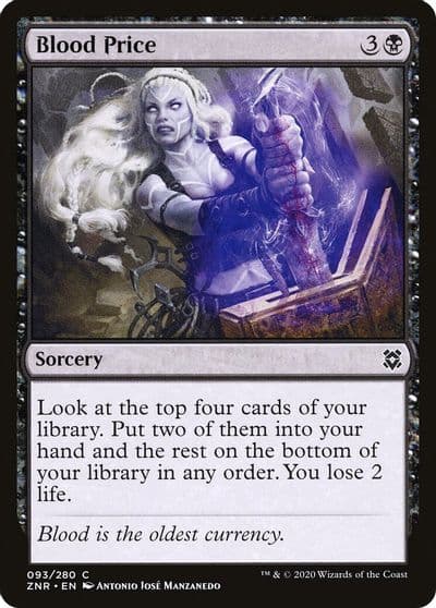 Blood Price Zendikar Rising Magic card