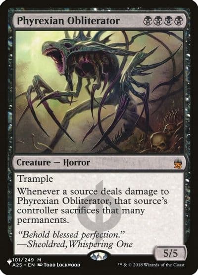 Phyrexian Obliterator The List Reprints Magic card