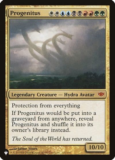 Progenitus The List Reprints Magic card
