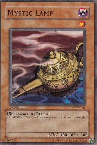 Mystic Lamp Metal Raiders Yu-Gi-Oh! card
