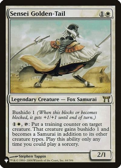 Sensei Golden Tail The List Reprints Magic card