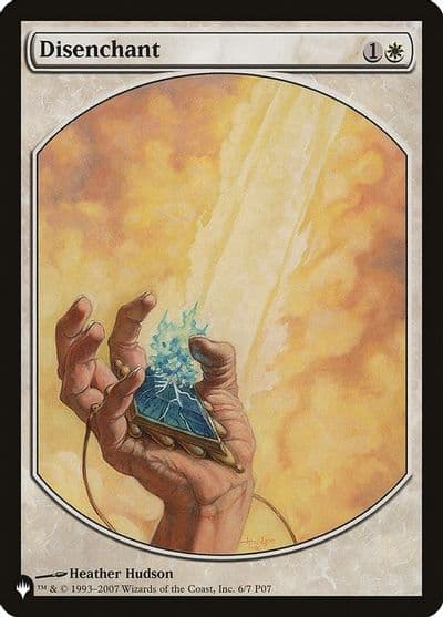 Disenchant P07 The List Reprints Magic card