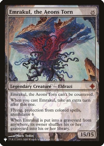 Emrakul the Aeons Torn The List Reprints Magic card