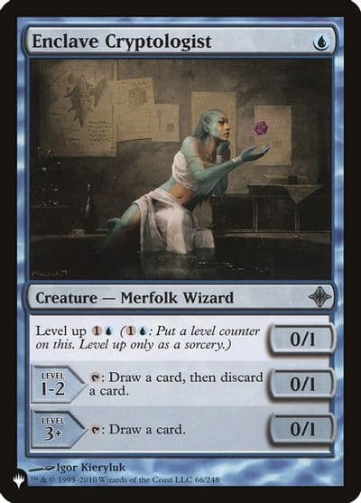 Enclave Cryptologist The List Reprints Magic card