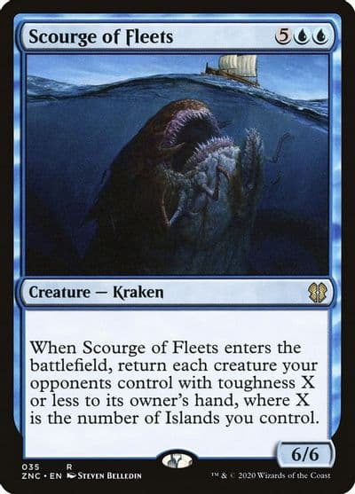 Scourge of Fleets Commander: Zendikar Rising Magic card