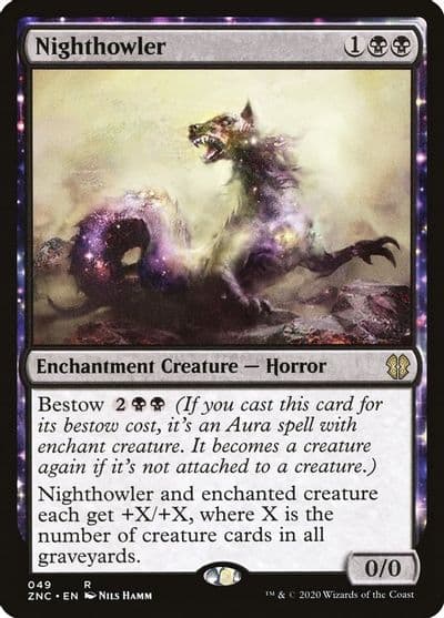Nighthowler Commander: Zendikar Rising Magic card