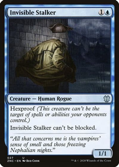 Invisible Stalker Commander: Zendikar Rising Magic card