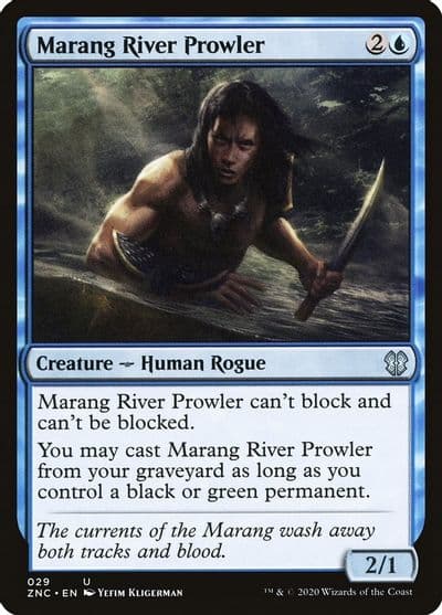 Marang River Prowler Commander: Zendikar Rising Magic card