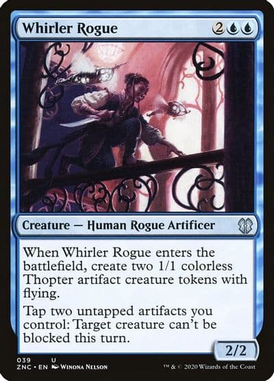 Whirler Rogue Commander: Zendikar Rising Magic card