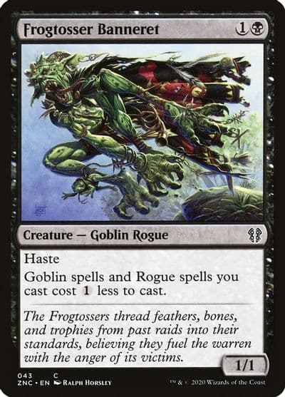 Frogtosser Banneret Commander: Zendikar Rising Magic card