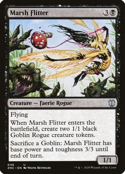 Marsh Flitter Commander: Zendikar Rising Magic card