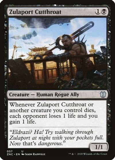 Zulaport Cutthroat Commander: Zendikar Rising Magic card