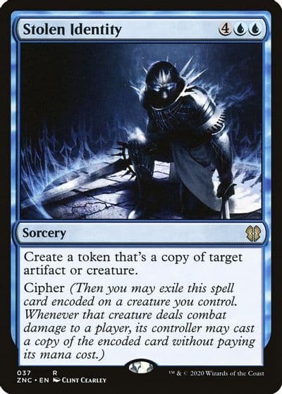 Stolen Identity Commander: Zendikar Rising Magic card