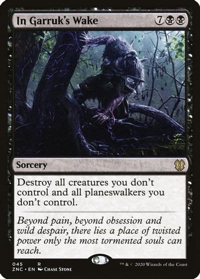 In Garruks Wake Commander: Zendikar Rising Magic card