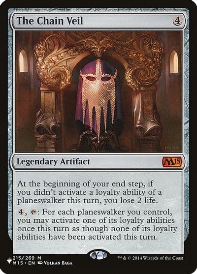 The Chain Veil The List Reprints Magic card