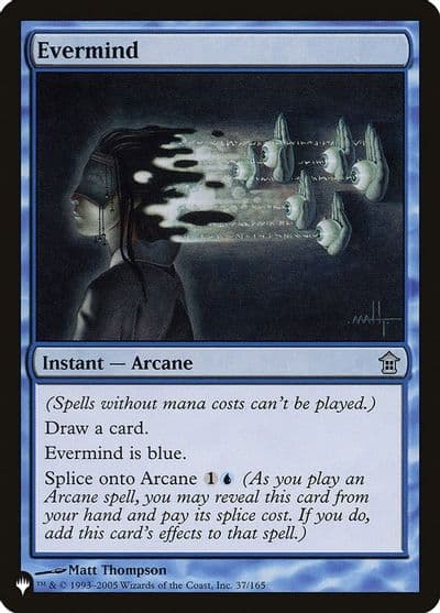 Evermind The List Reprints Magic card