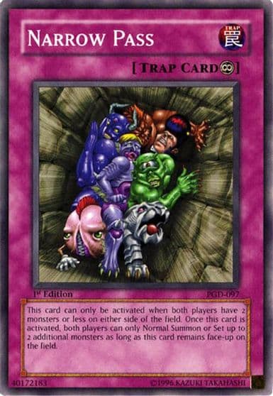 Narrow Pass Pharaonic Guardian Yu-Gi-Oh! card