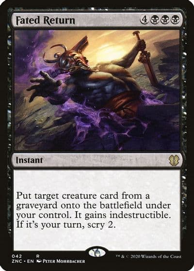 Fated Return Commander: Zendikar Rising Magic card