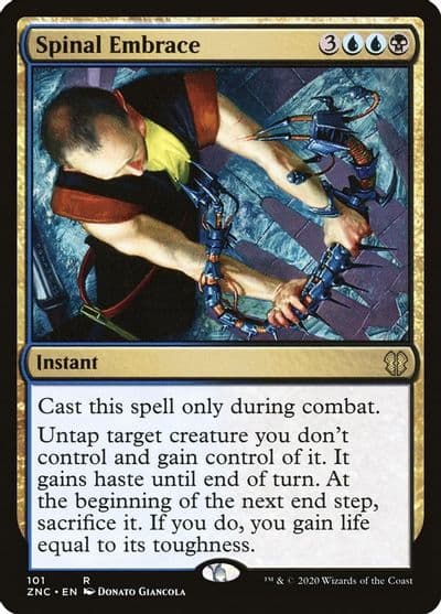 Spinal Embrace Commander: Zendikar Rising Magic card