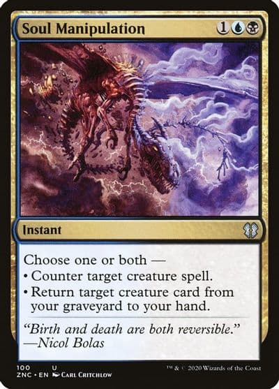 Soul Manipulation Commander: Zendikar Rising Magic card