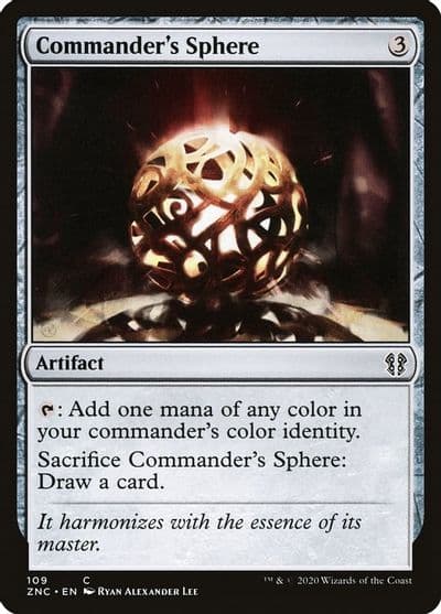 Commanders Sphere Commander: Zendikar Rising Magic card