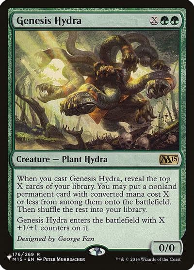 Genesis Hydra The List Reprints Magic card