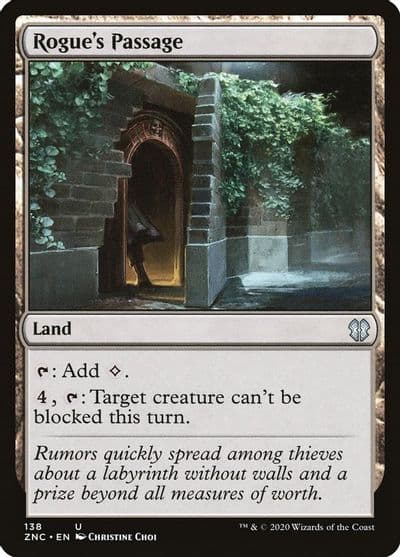 Rogues Passage Commander: Zendikar Rising Magic card