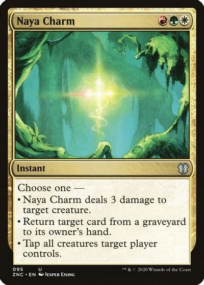 Naya Charm Commander: Zendikar Rising Magic card
