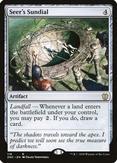 Seers Sundial Commander: Zendikar Rising Magic card