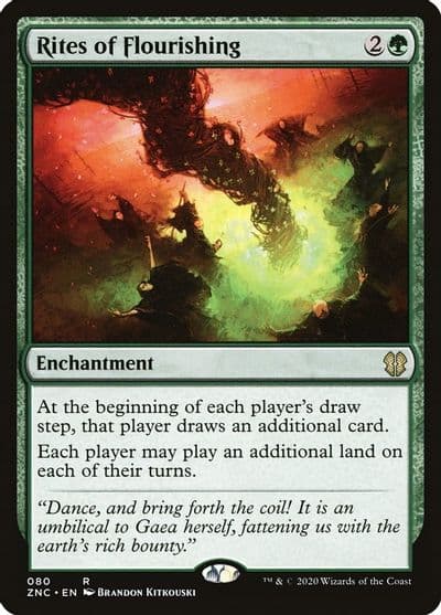 Rites of Flourishing Commander: Zendikar Rising Magic card