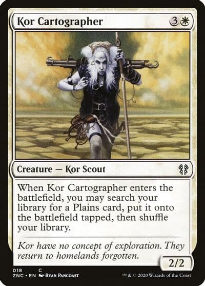 Kor Cartographer Commander: Zendikar Rising Magic card