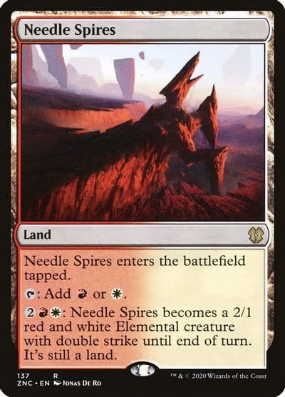 Needle Spires Commander: Zendikar Rising Magic card