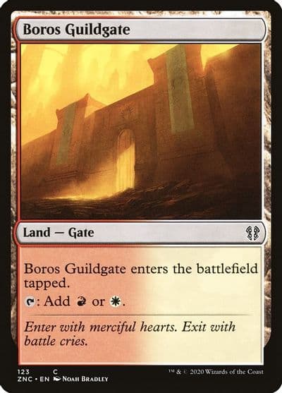 Boros Guildgate Commander: Zendikar Rising Magic card
