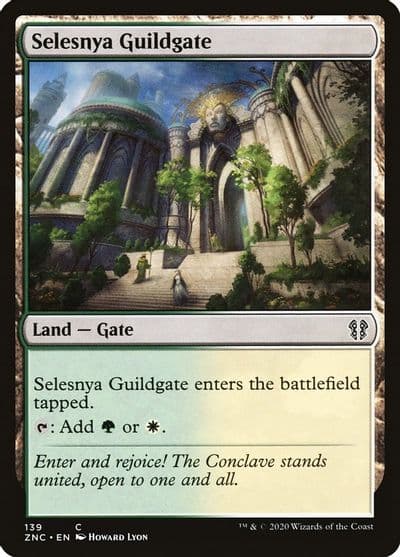 Selesnya Guildgate Commander: Zendikar Rising Magic card