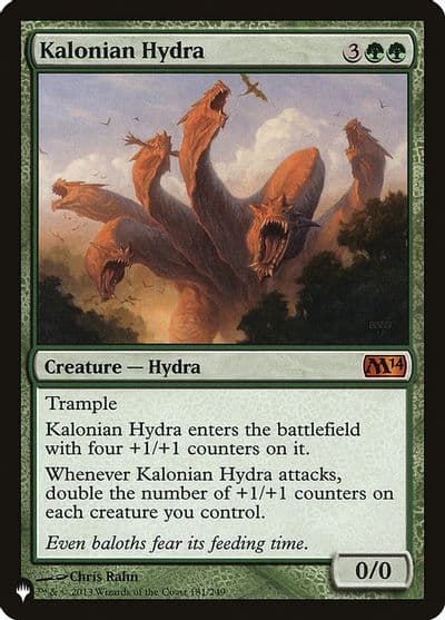 Kalonian Hydra The List Reprints Magic card
