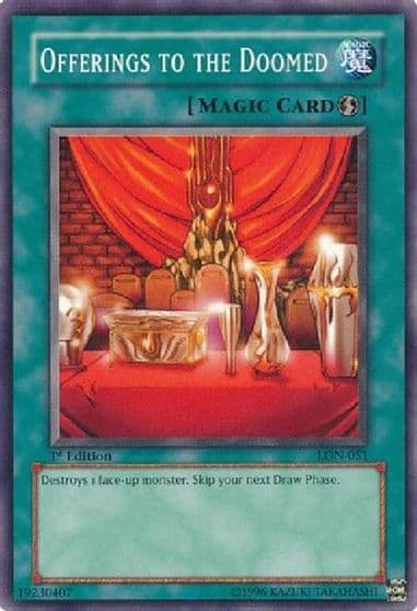 Offerings to the Doomed Labyrinth of Nightmare Yu-Gi-Oh! card