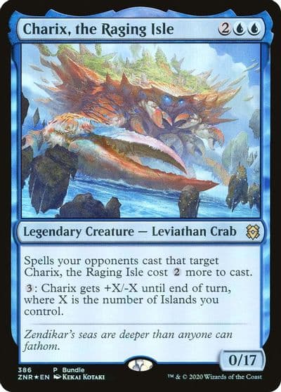 Charix the Raging Isle ZNR Bundle Unique and Miscellaneous Promos Magic card