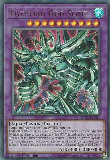 Egyptian God Slime Legendary Duelists: Rage of Ra Yu-Gi-Oh! card