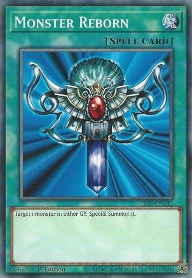 Monster Reborn Legendary Duelists: Rage of Ra Yu-Gi-Oh! card