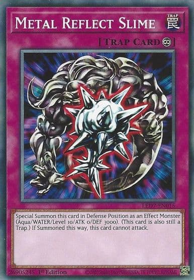 Metal Reflect Slime Legendary Duelists: Rage of Ra Yu-Gi-Oh! card