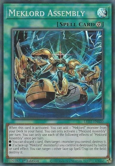 Meklord Assembly Legendary Duelists: Rage of Ra Yu-Gi-Oh! card