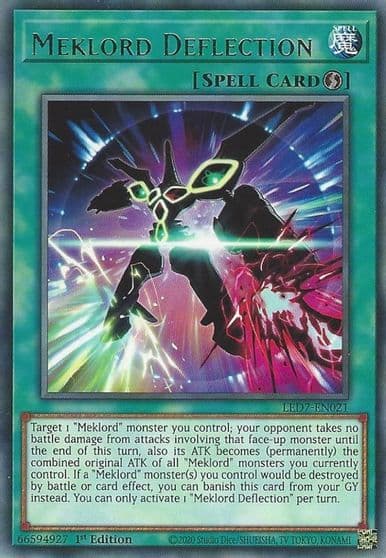 Meklord Deflection Legendary Duelists: Rage of Ra Yu-Gi-Oh! card