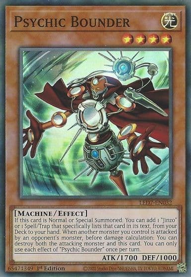 Psychic Bounder Legendary Duelists: Rage of Ra Yu-Gi-Oh! card
