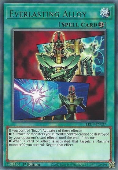 Everlasting Alloy Legendary Duelists: Rage of Ra Yu-Gi-Oh! card